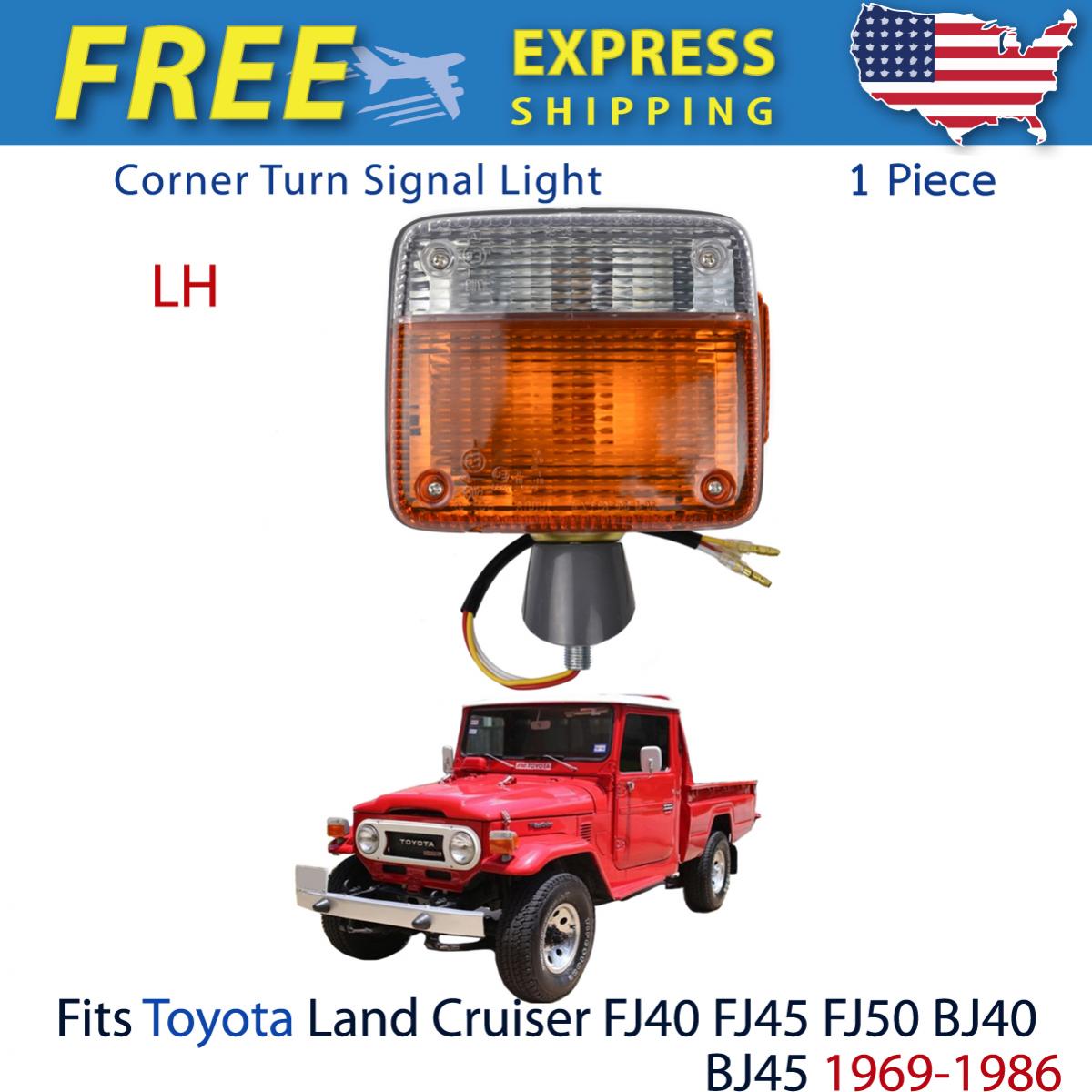 Left Corner Turn Signal Light Lamp Fits Toyota Land