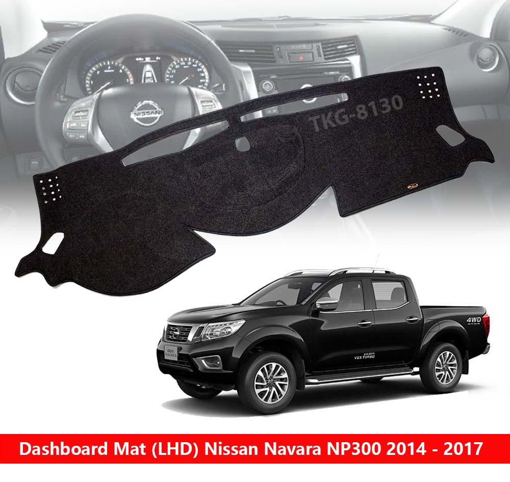 Details About Lhd Interior Dashboard Mat Cover For Nissan Frontier Np300 Pickup 2014 2018