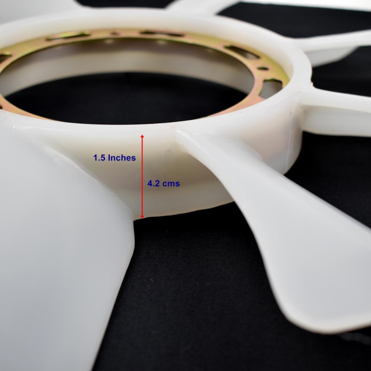 Radiator Cooling Fan Blade Fits Mitsubishi L200 Strada Pickup 2.8